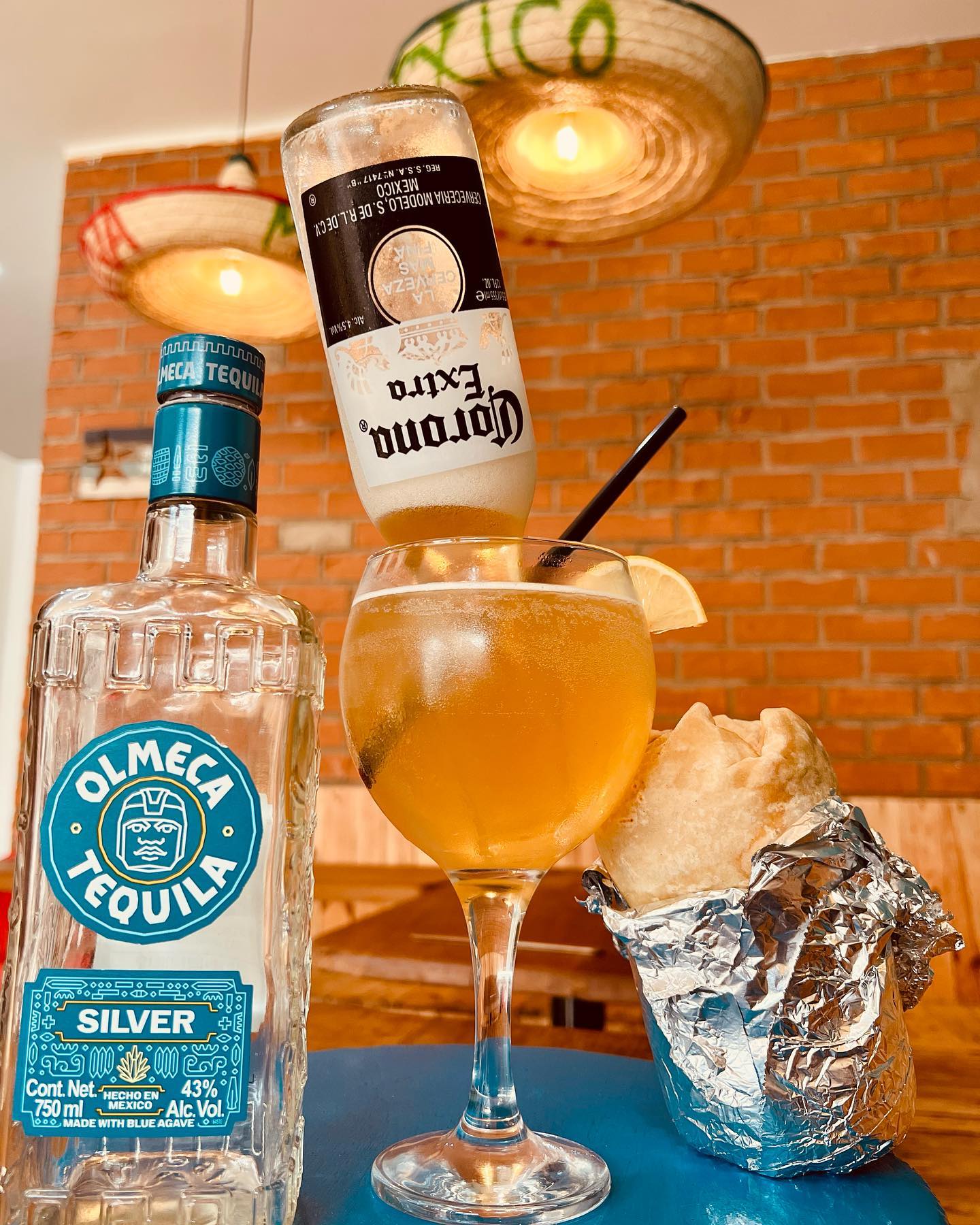 Tequila Caliente do restaurante mexicano las tortillas mexican grill em Luanda