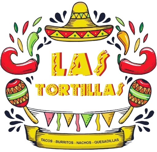 Logotipo restaurante mexicano las tortillas mexican grill