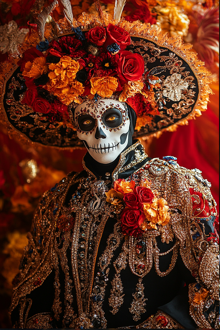 Celebração do dia dos mortos no México e também celebramos no no restaurante mexicano las tortillas mexican grill em Luanda